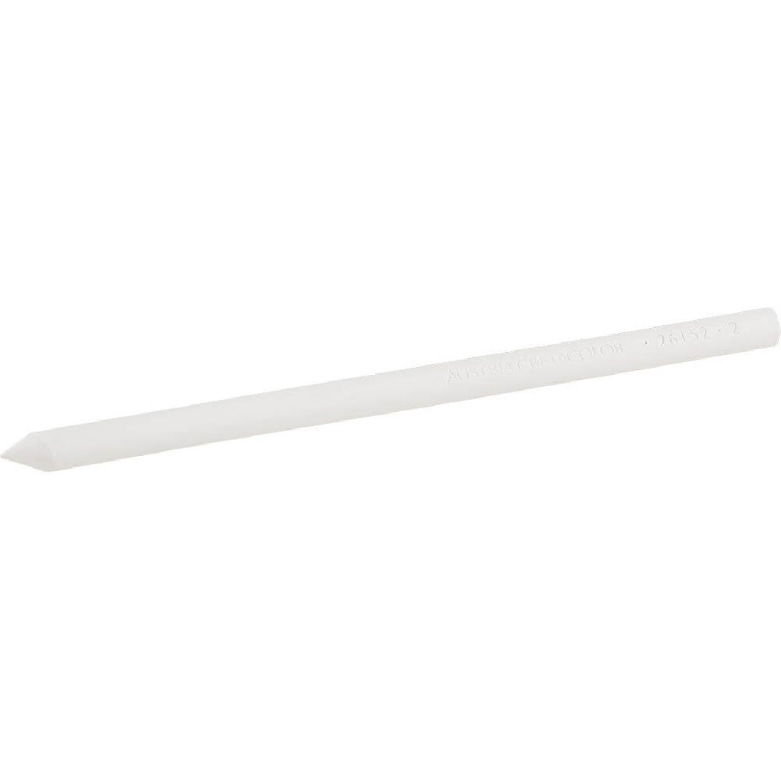 Cretacolor white chalk leads dry medium, 5,6mm, set of 6, 26152