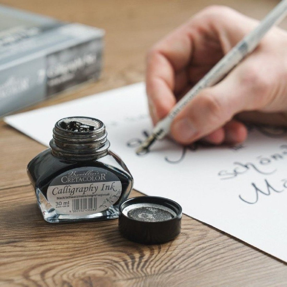 Cretacolor calligraphy ink black 30ml 43028