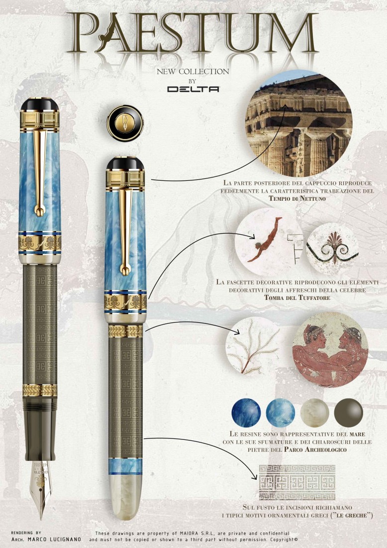 Delta Paestum Κ Limited Edition Fountain Pen