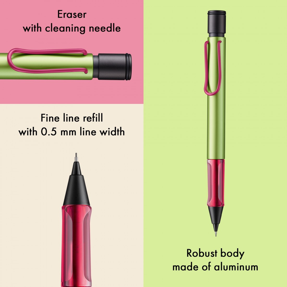 Lamy AL star 1C2 Disco Special Edition 2026 Mechanical Pencil 05