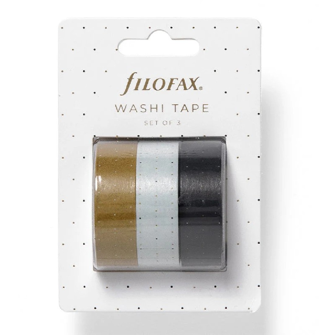 Filofax Moonlight Washi Tape Set of 3 132824