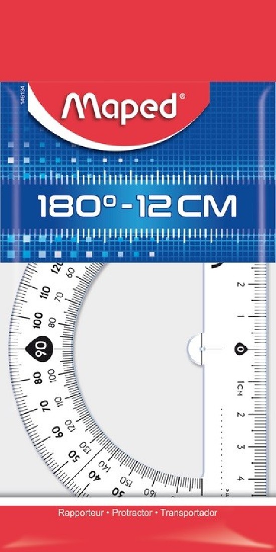 Μοιρογνωμόνιο Crystal 12cm 146134 Maped
