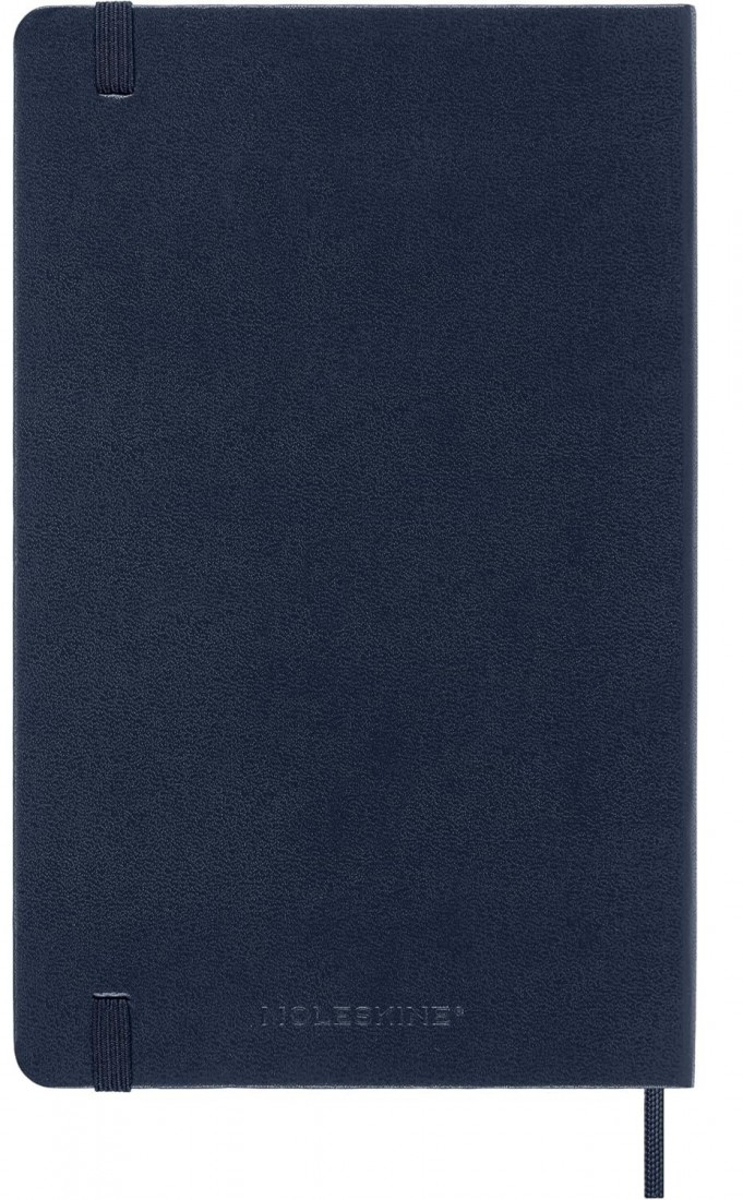 Moleskine Classic Planner 2026 - 2027 Weekly and Notes 18 Month Blue Large 13x21 hard cover