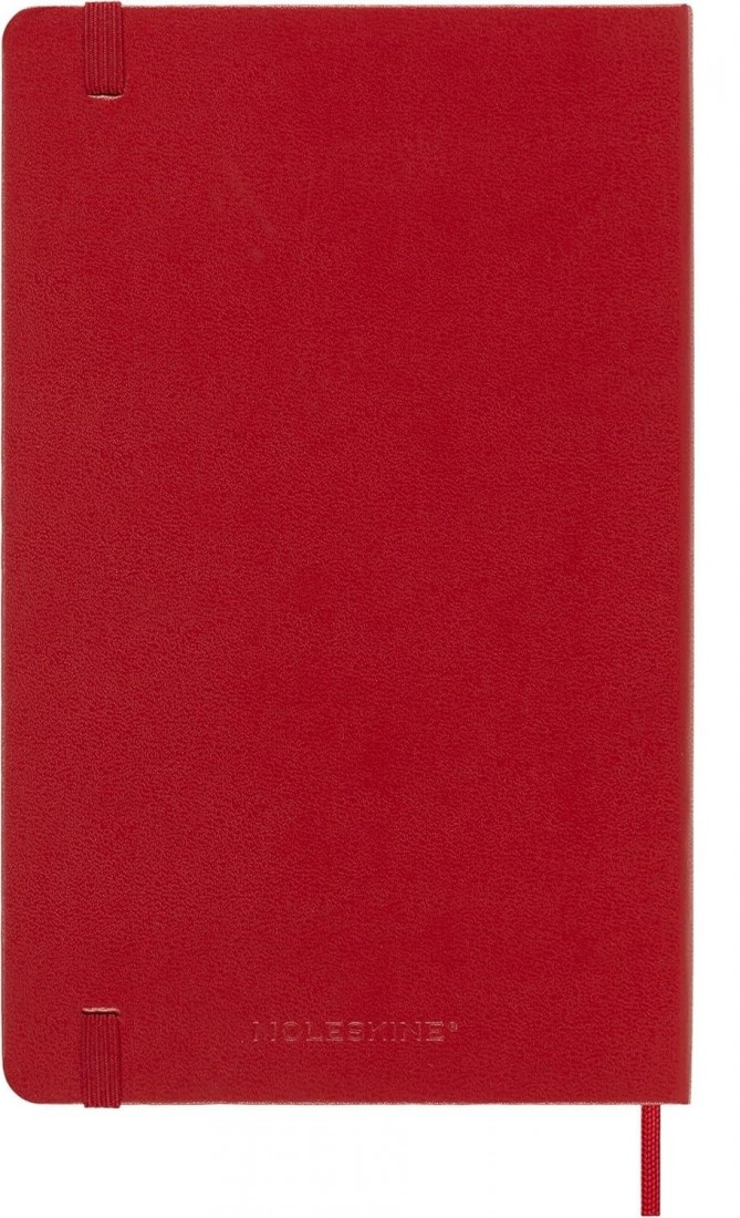 Moleskine Classic Planner 2026 - 2027 Weekly and Notes 18 Month Red Large 13x21 hard cover