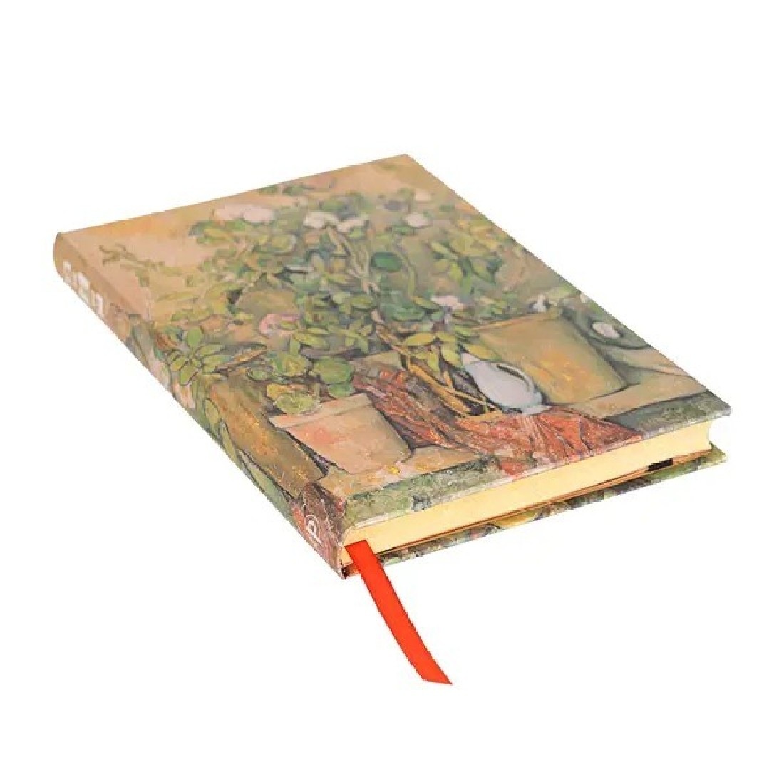 Paperblanks notebook Pots and Flowers, Cezannes Terracotta, midi 12x18, ruled, hard cover