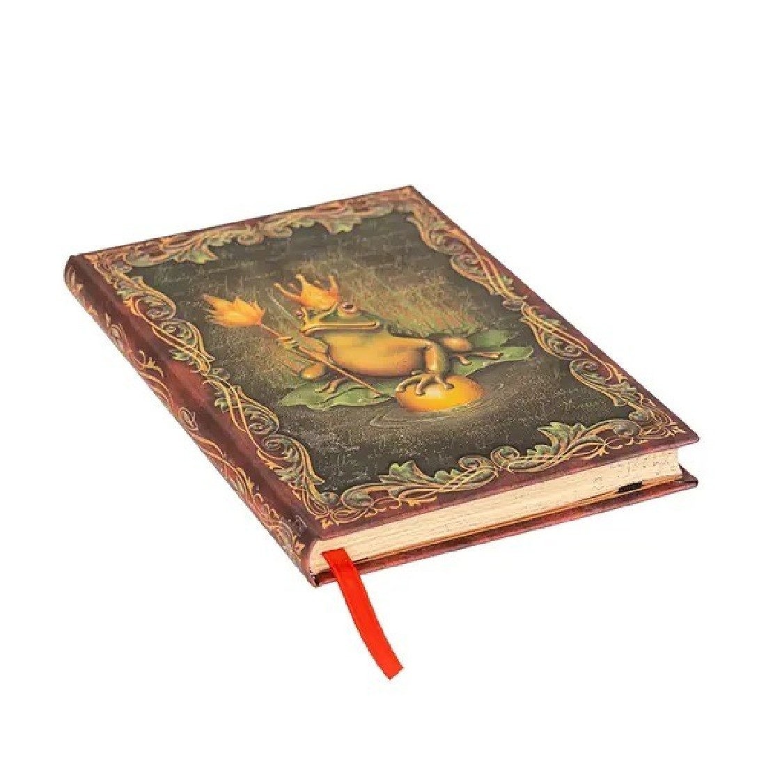 Paperblanks notebook The Brothers Grimm, Frog Prince, midi 12x18, ruled, hard cover