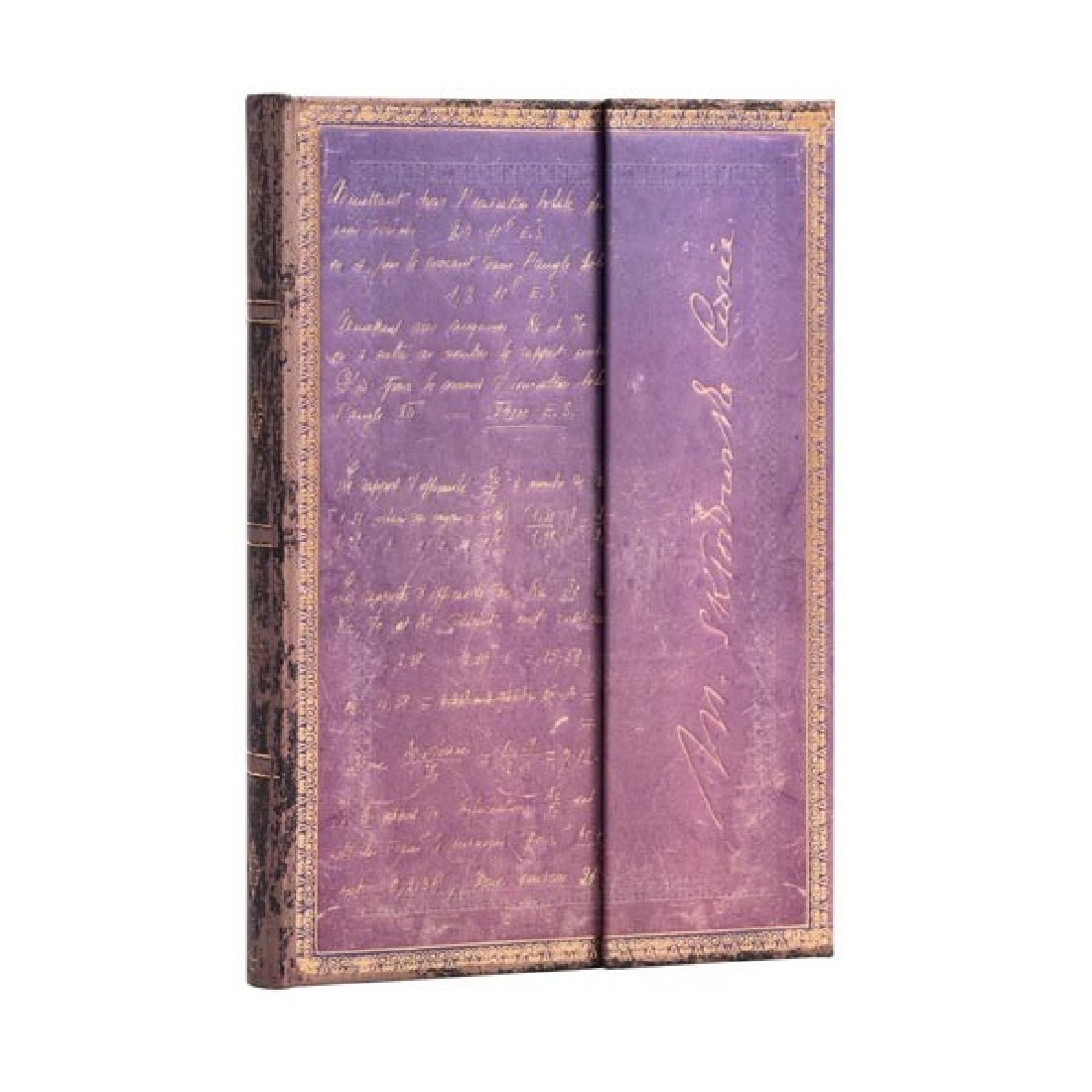 Paperblanks Notebook Curie Science of Radioactivity Lined Midi(13x18) Wrap