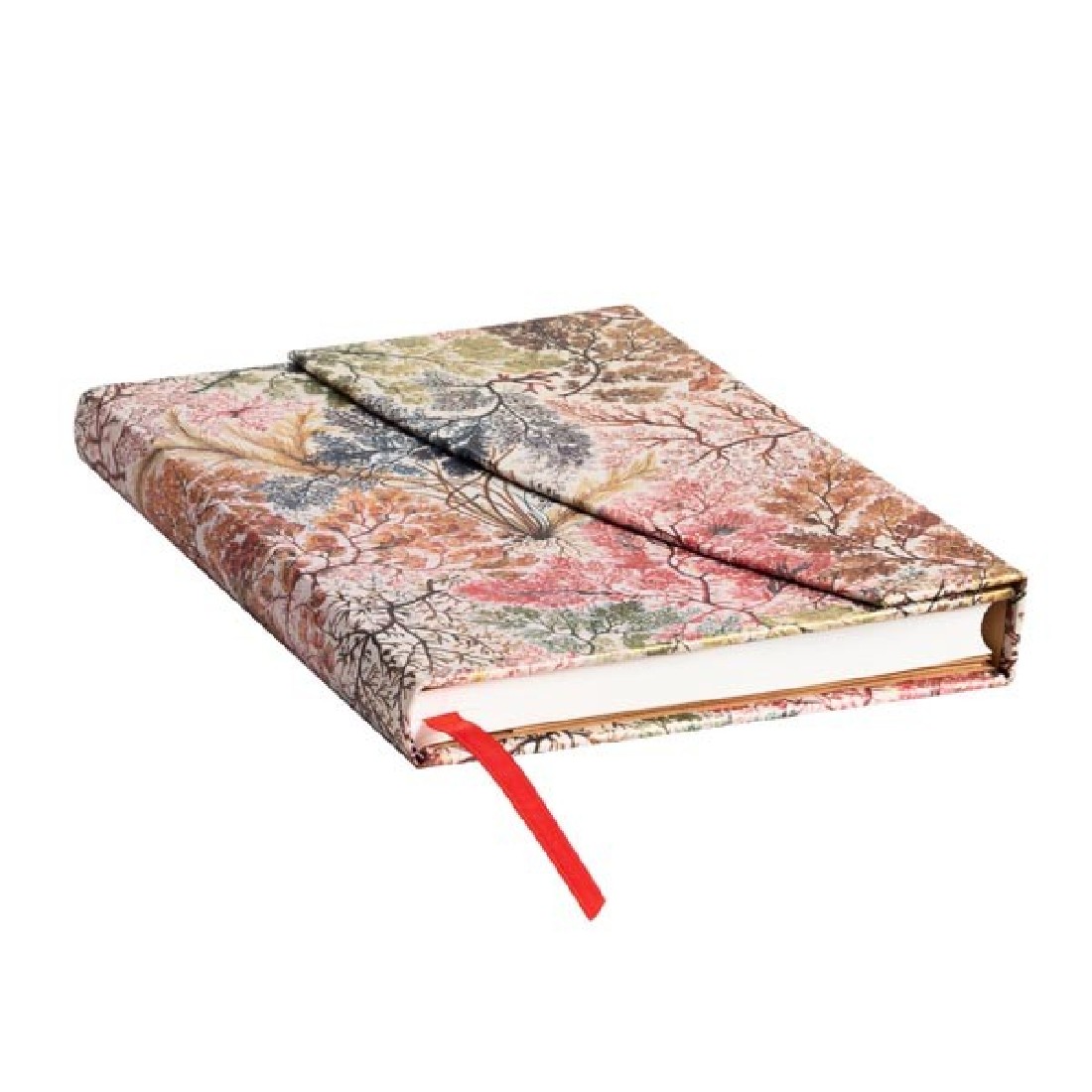 Paperblanks Notebook Anemone Lined Midi(13x18) Wrap