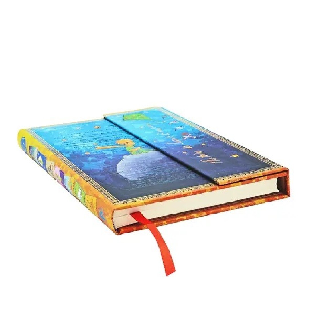 Paperblanks Notebook Saint Exupery, The little prince Midi Wrap Lined