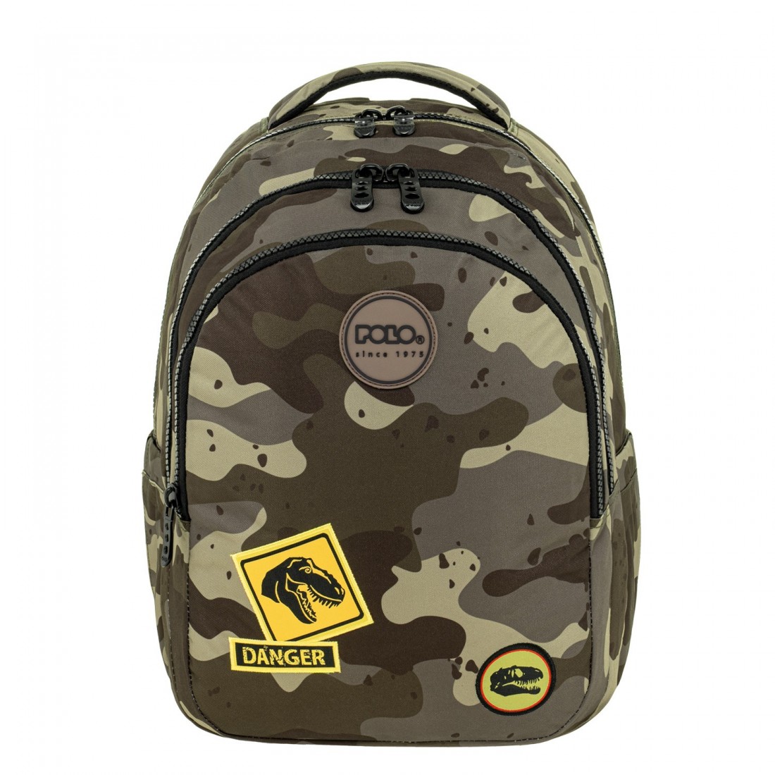 Σακίδιο πλάτης Δημοτικού Focus Dino Danger 901078-8309 Polo (2026)