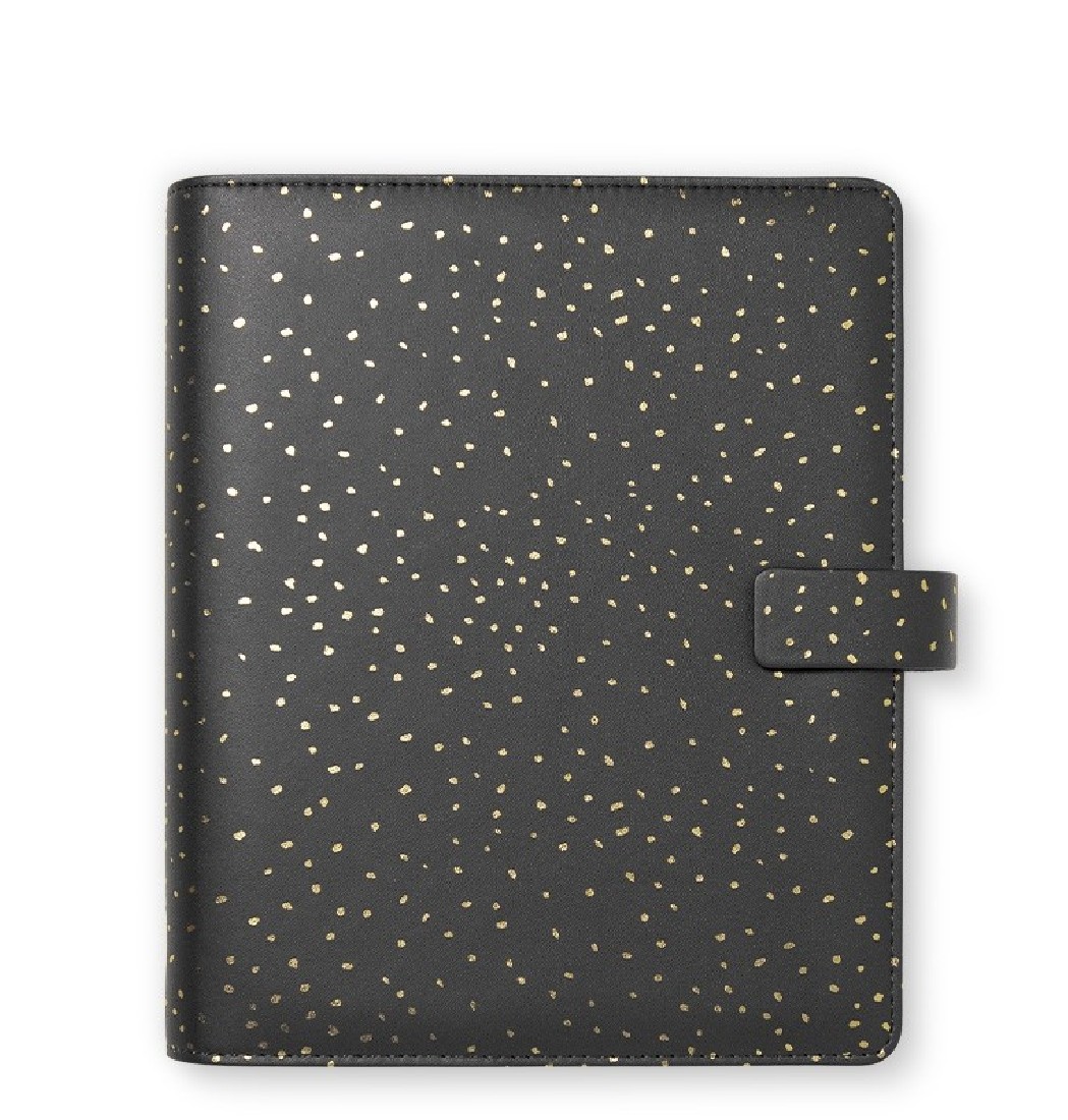Filofax Organiser A5 Confetti Charcoal 028743.