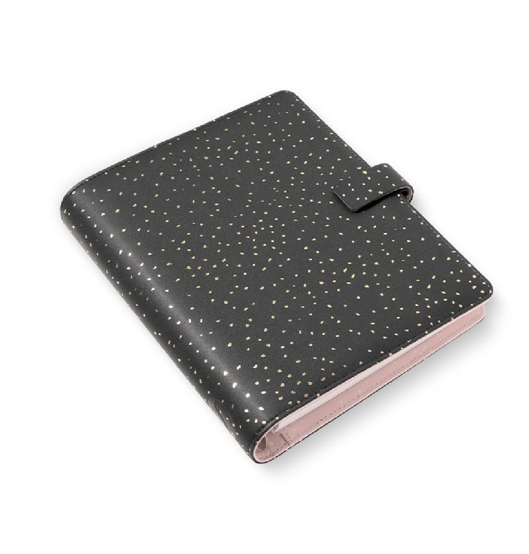 Filofax Organiser A5 Confetti Charcoal 028743.