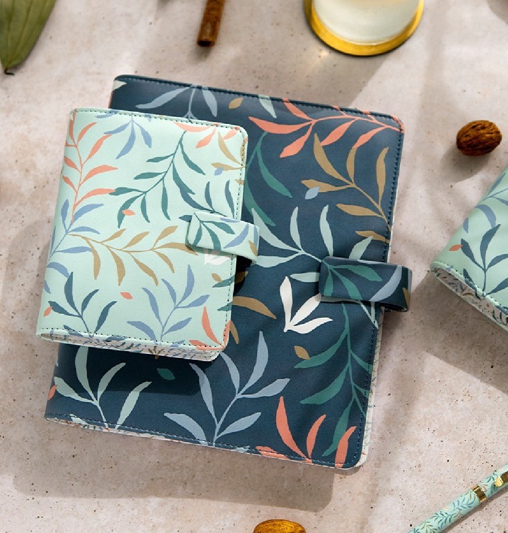 Filofax Organiser A5 Botanical Blue 022646.