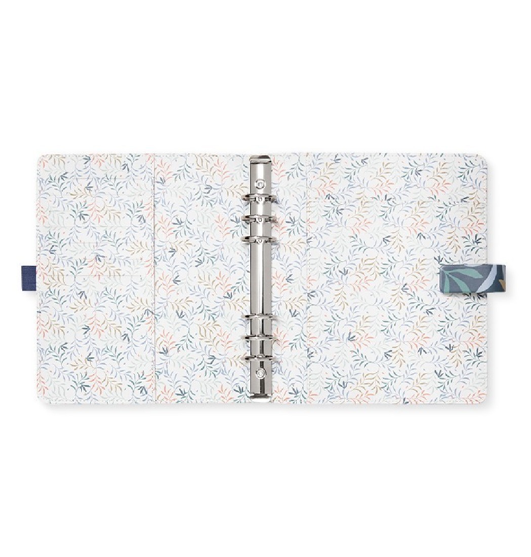 Filofax Organiser A5 Botanical Blue 022646.