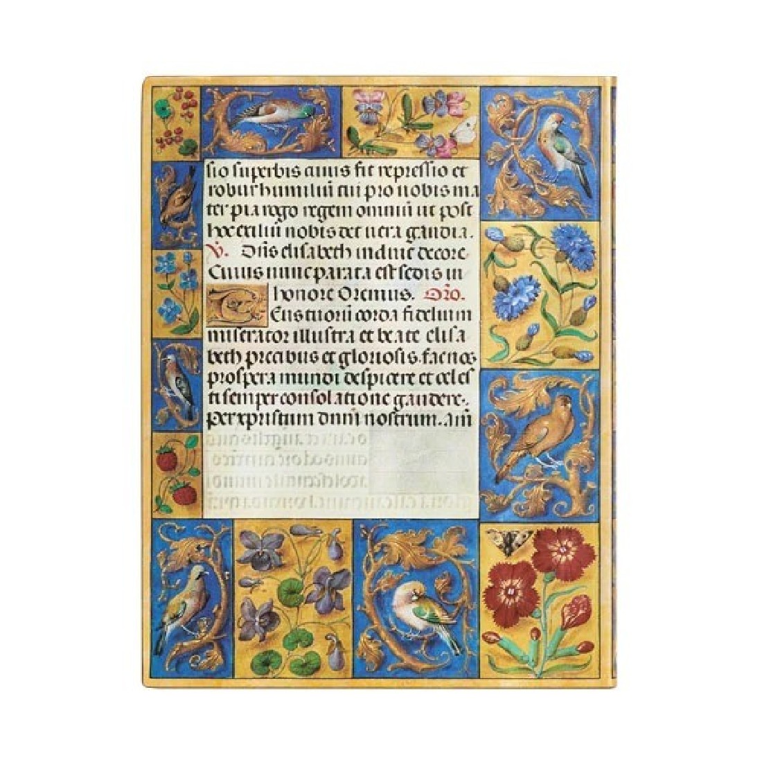 Paperblanks softcover notebook Ultra 18x23, Ancient Illumination, Spinola Hours, Lined, 176 pages, 100g
