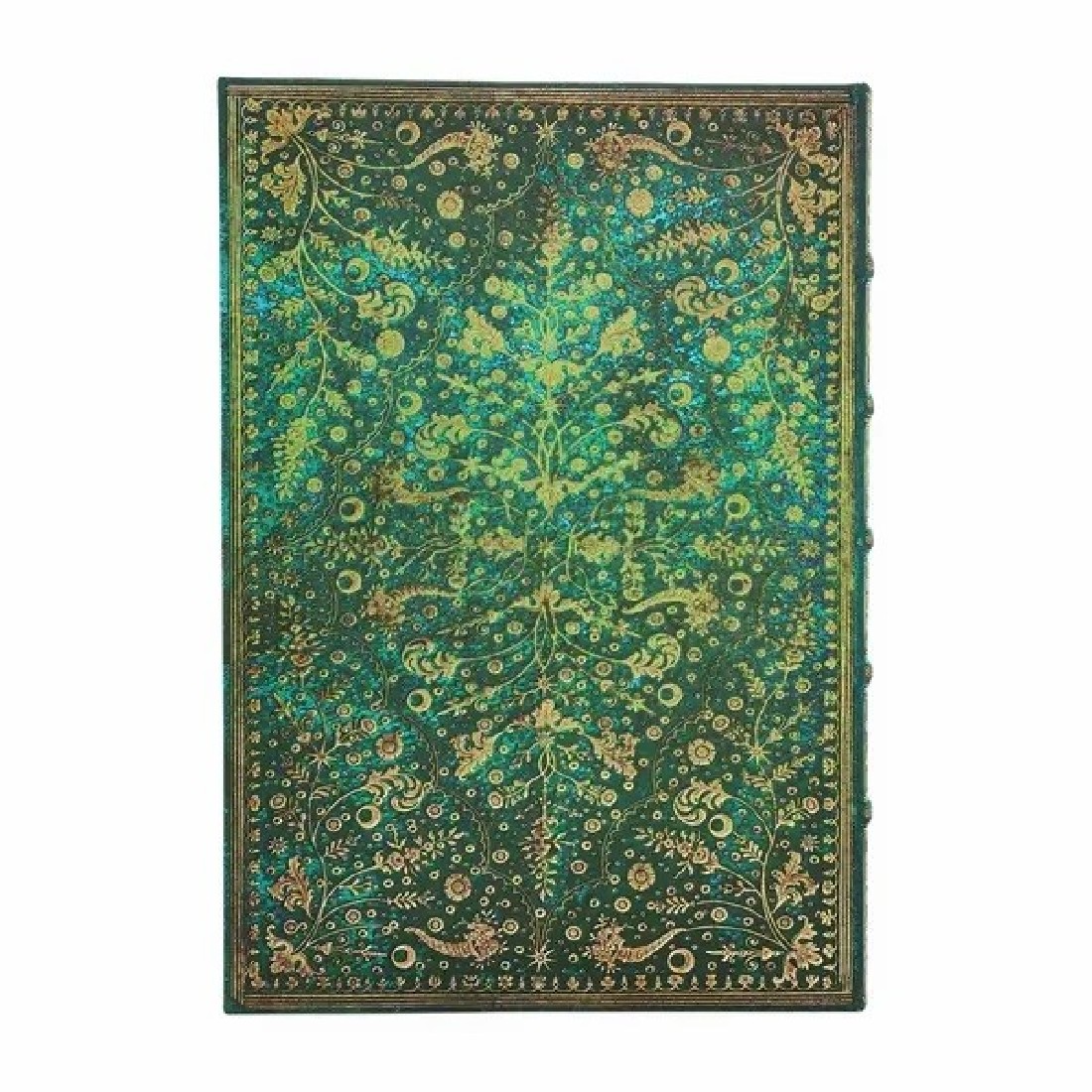 Paperblanks Notebook Emerald Flower Grande Lined