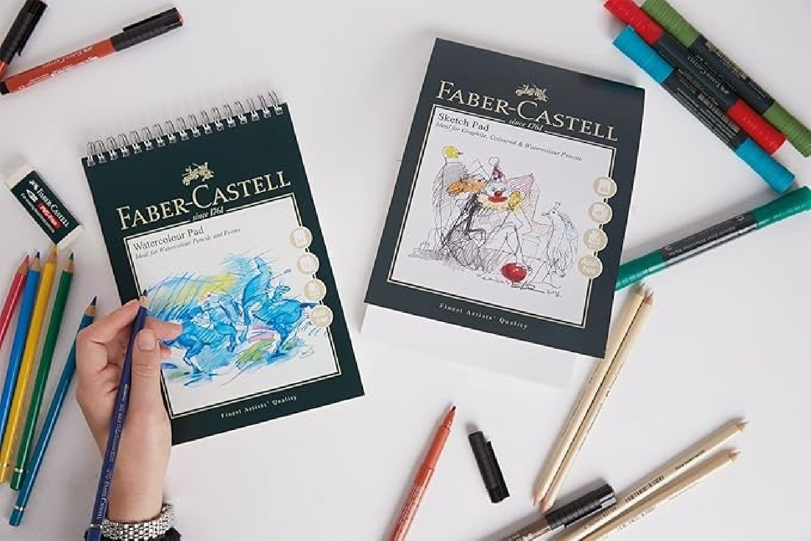 Faber Castell Art and Graphic Sketch Pad A5,160gsm 40 sheets WD792911