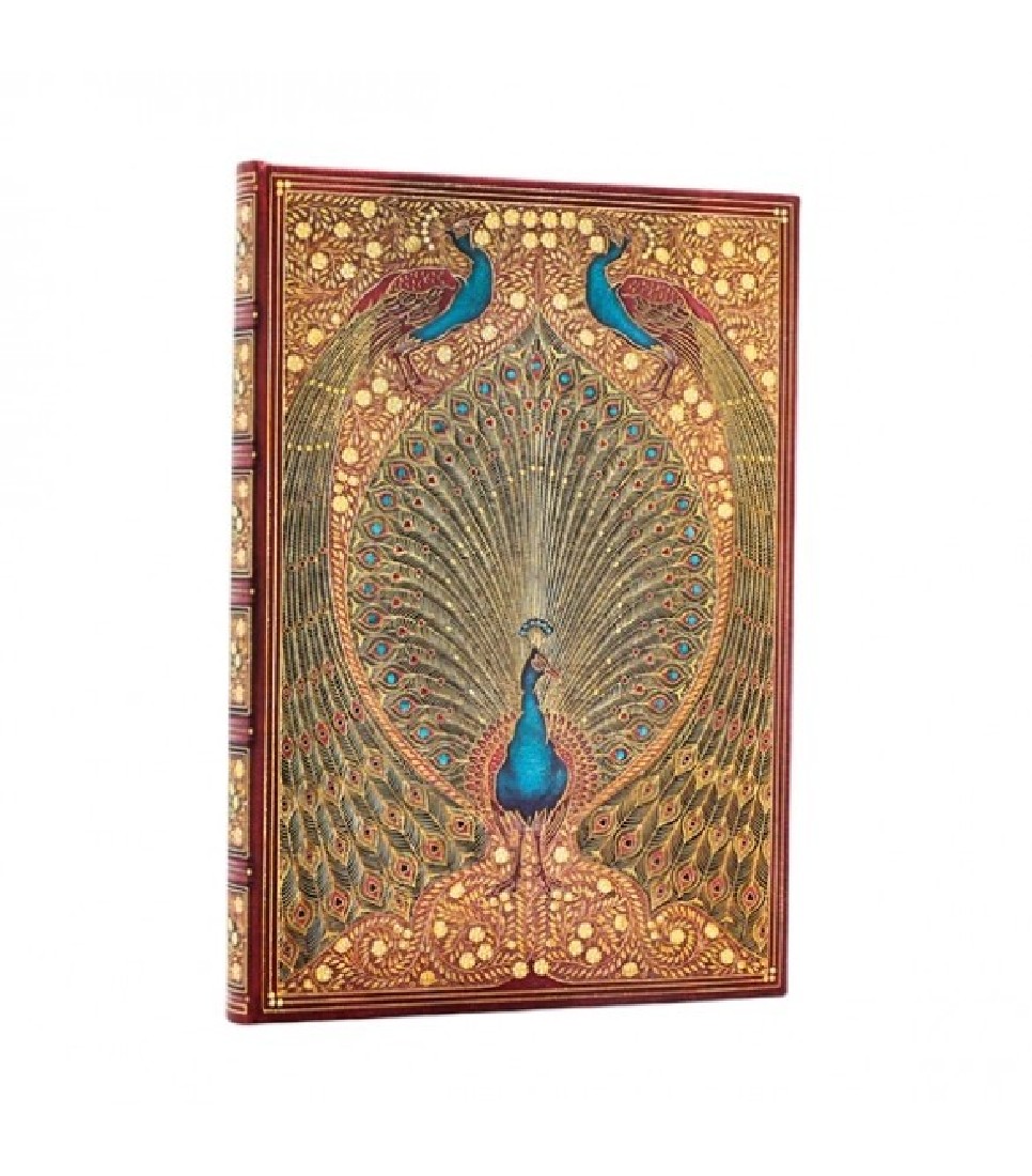Paperblanks notebook Hafizs Peacocks Midi Lined