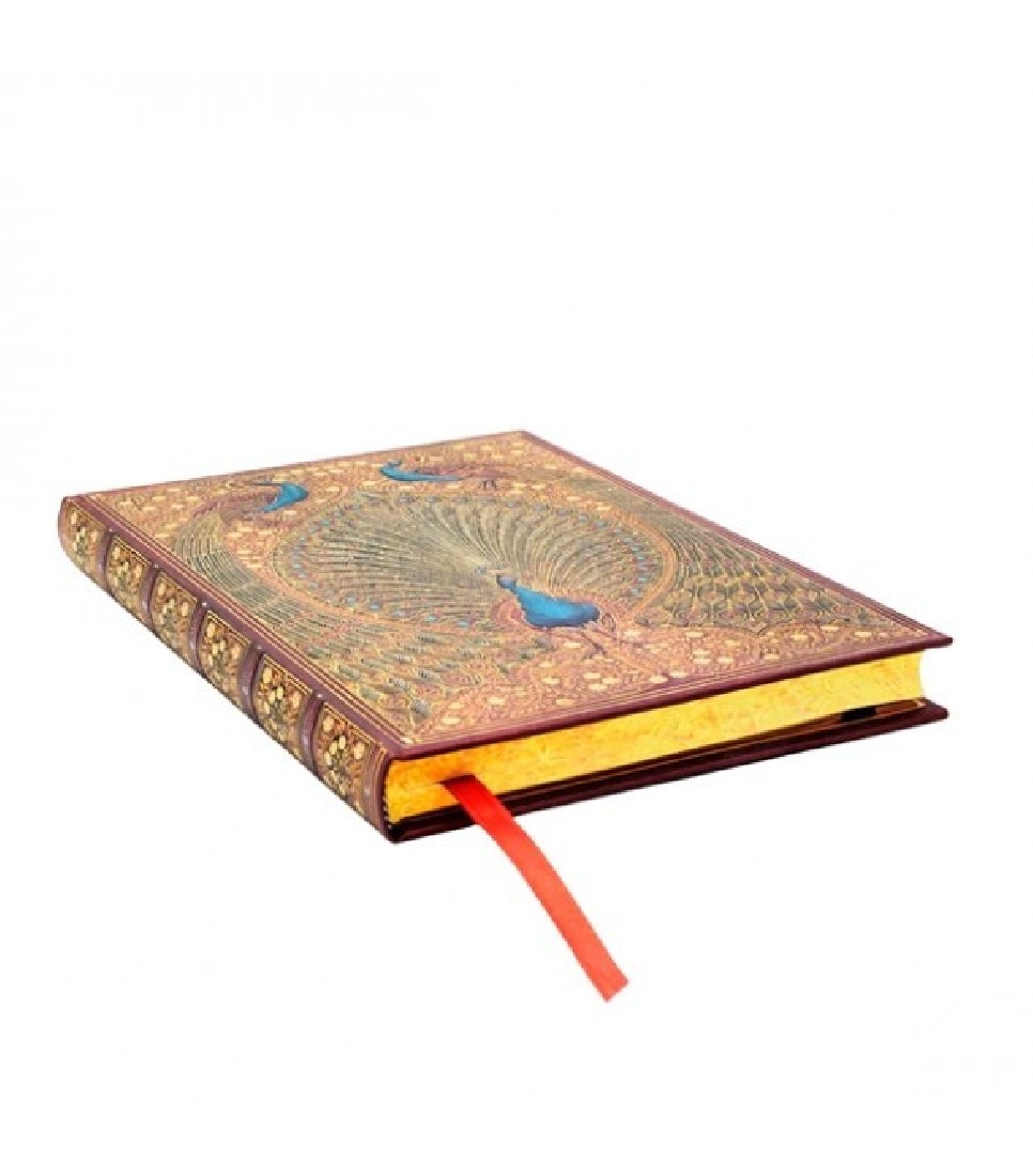 Paperblanks notebook Hafizs Peacocks Midi Lined