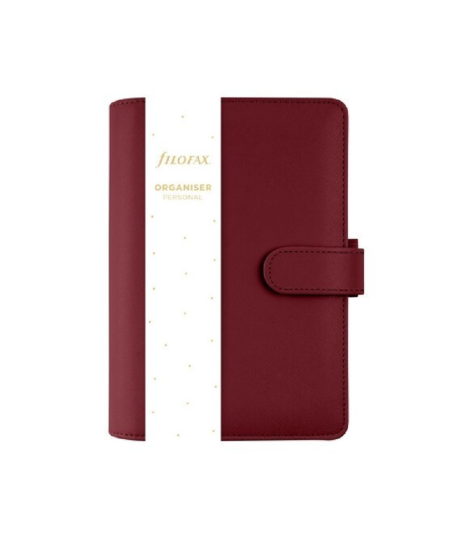 Filofax organiser Personal saffiano dark cherry 021769