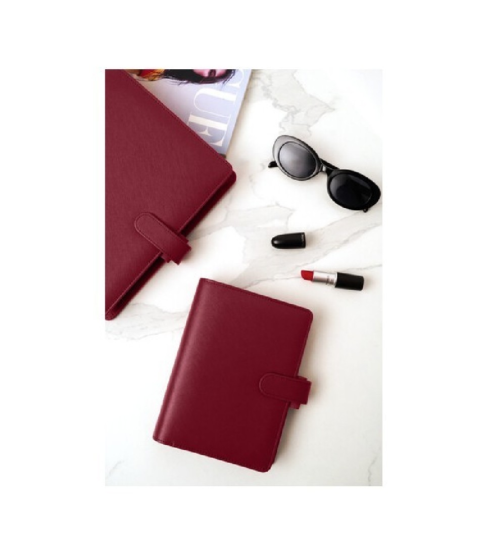 Filofax organiser Personal saffiano dark cherry 021769
