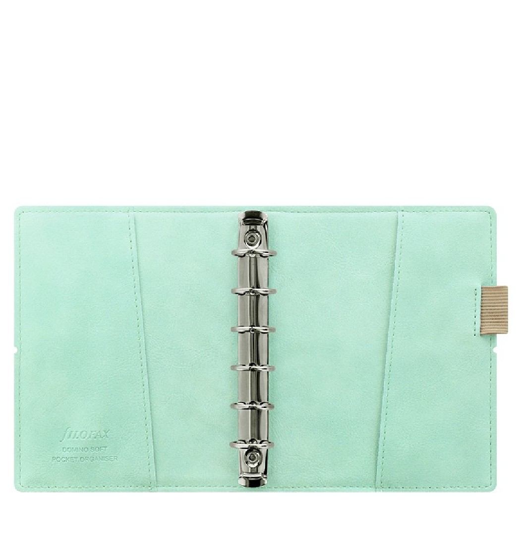 Filofax Organiser Pocket Domino Soft Duck Egg 022583 FX.