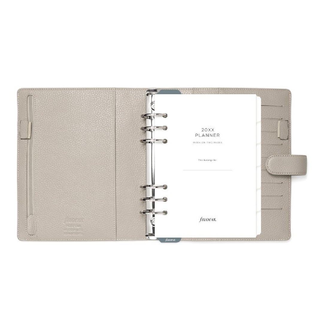 Filofax Organiser A5 Norfolk Taupe 022643.
