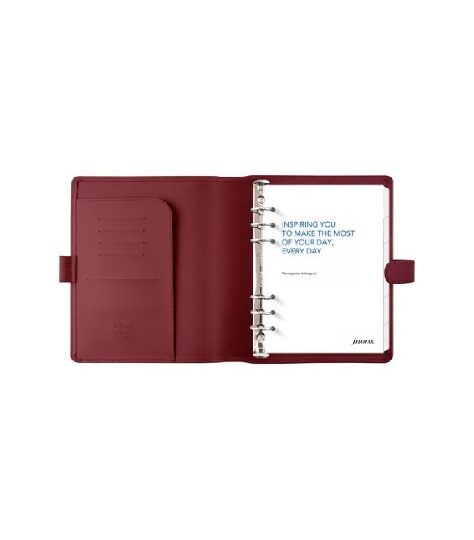 Filofax organiser A5 saffiano dark cherry 021768