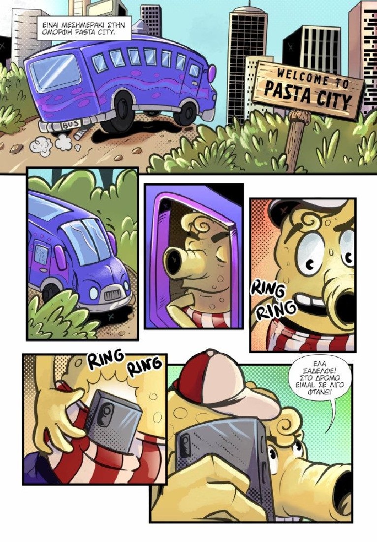 Oopscomics - Sea Pasta