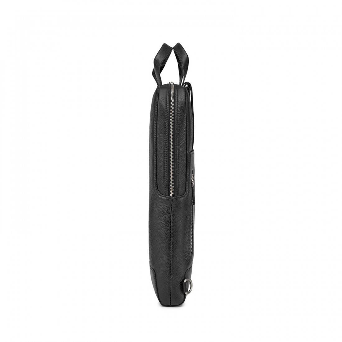 Moleskine Device Leather Bag Vertical Black