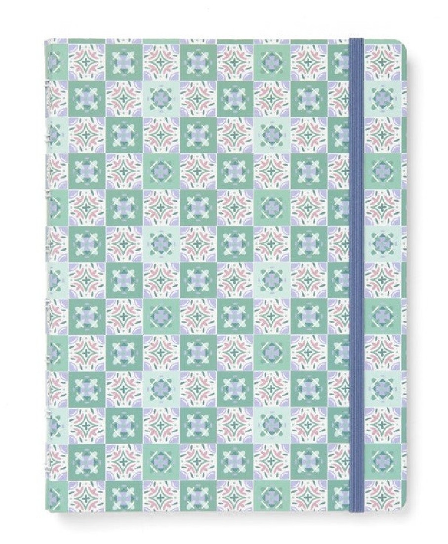 Notebook Refillable Ruled A5 Mediterranean Mint 179534 Filofax