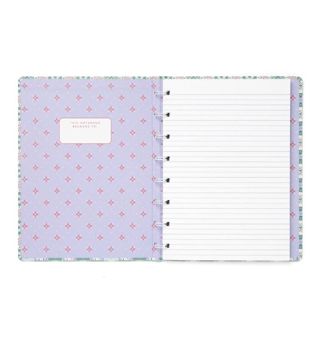 Notebook Refillable Ruled A5 Mediterranean Mint 179534 Filofax