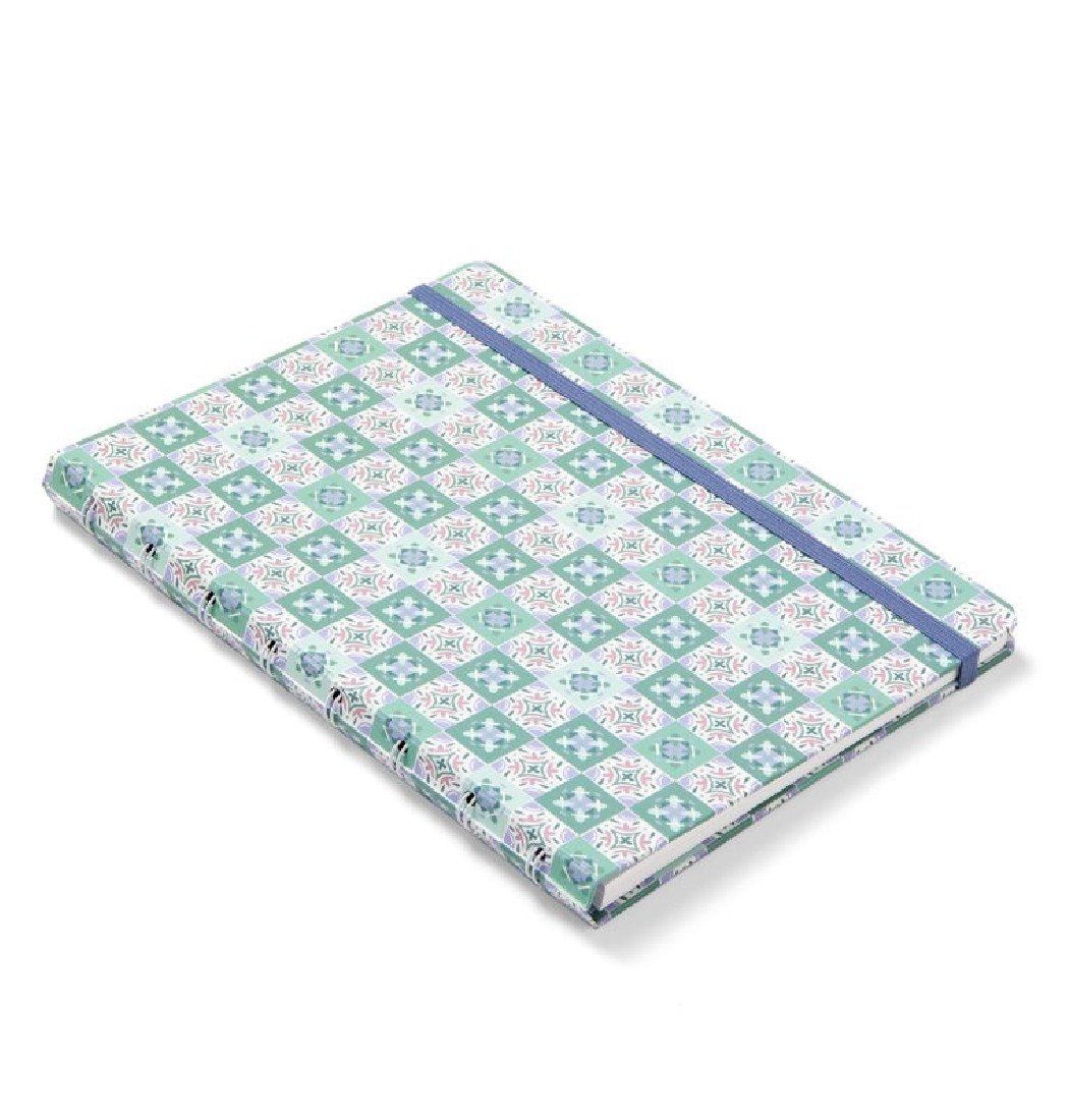 Notebook Refillable Ruled A5 Mediterranean Mint 179534 Filofax
