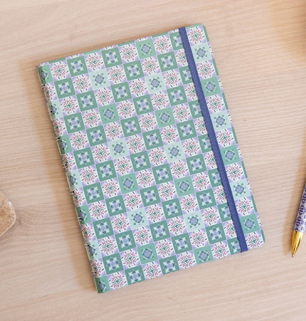 Notebook Refillable Ruled A5 Mediterranean Mint 179534 Filofax