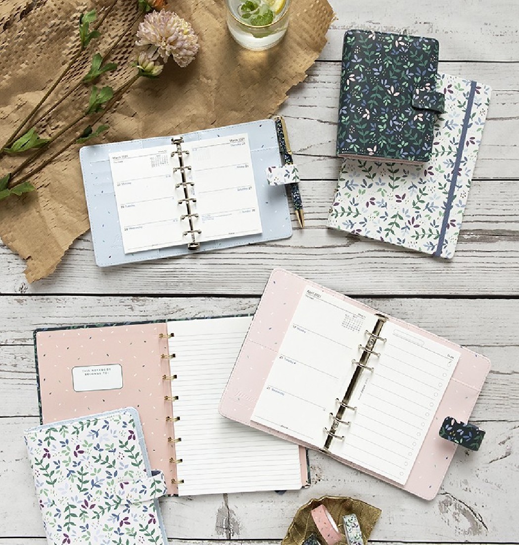 Notebook Refillable Ruled A5 Garden Dusk 115114 Filofax