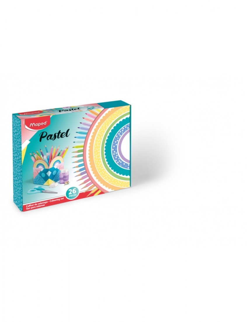 Σετ Ζωγραφικής 26 τεμάχια Pastel 899808 Maped