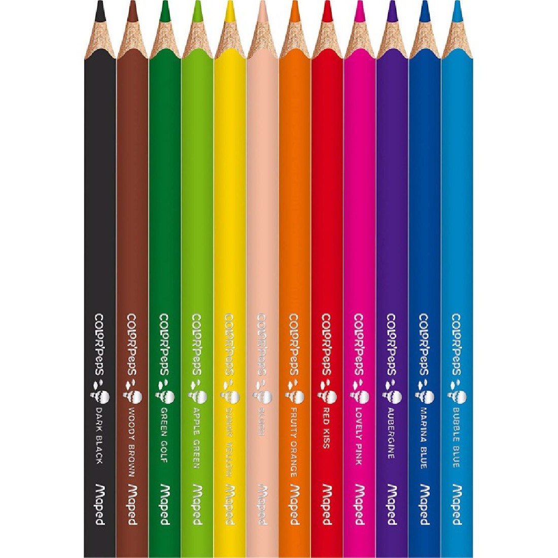Ξυλομπογιές 12 τεμάχια Colorpeps Μax 834010 Maped