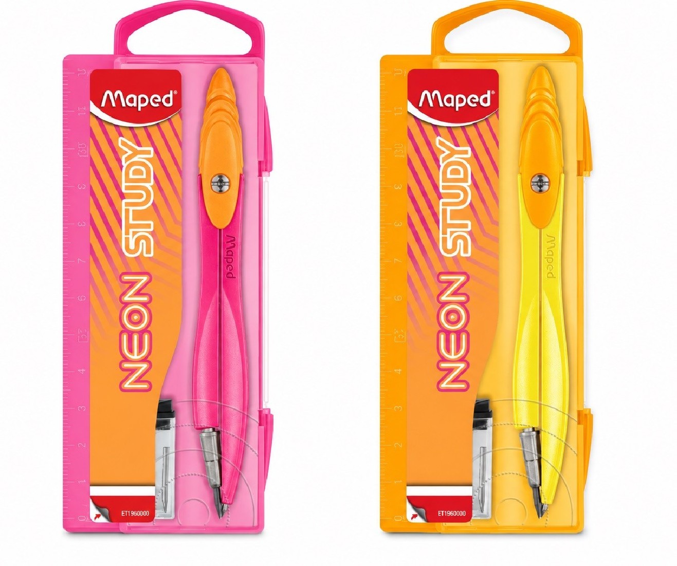 Διαβήτης Σχολικός Study Neon 199500 Maped