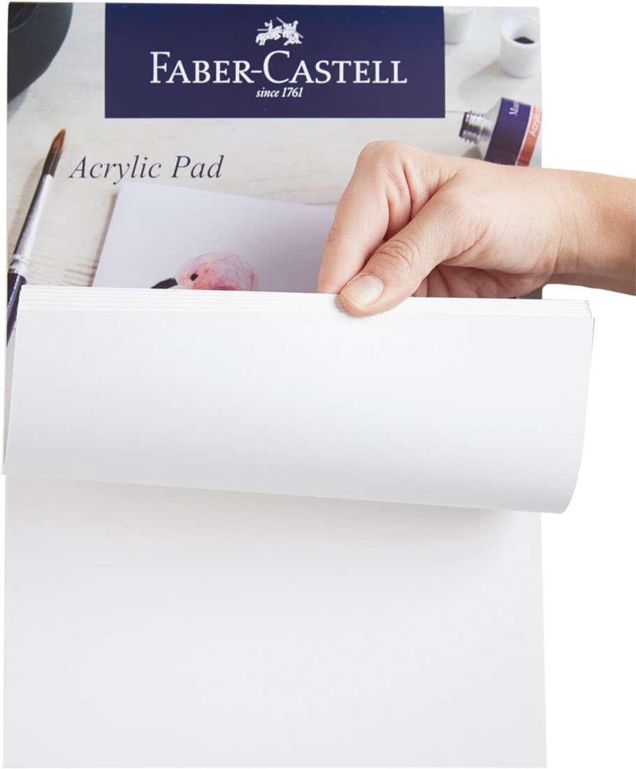 Faber Castell A4 acrylic pad 15 sheets, 240 gsm, acid free, WD862614