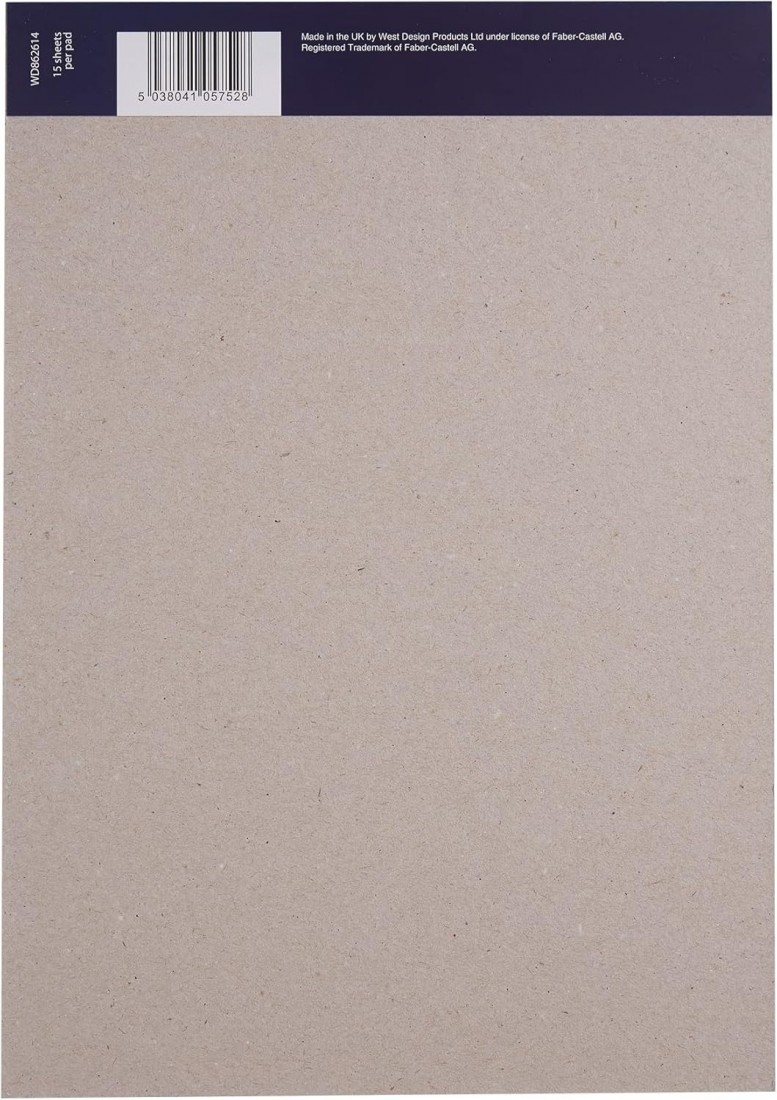 Faber Castell A4 acrylic pad 15 sheets, 240 gsm, acid free, WD862614