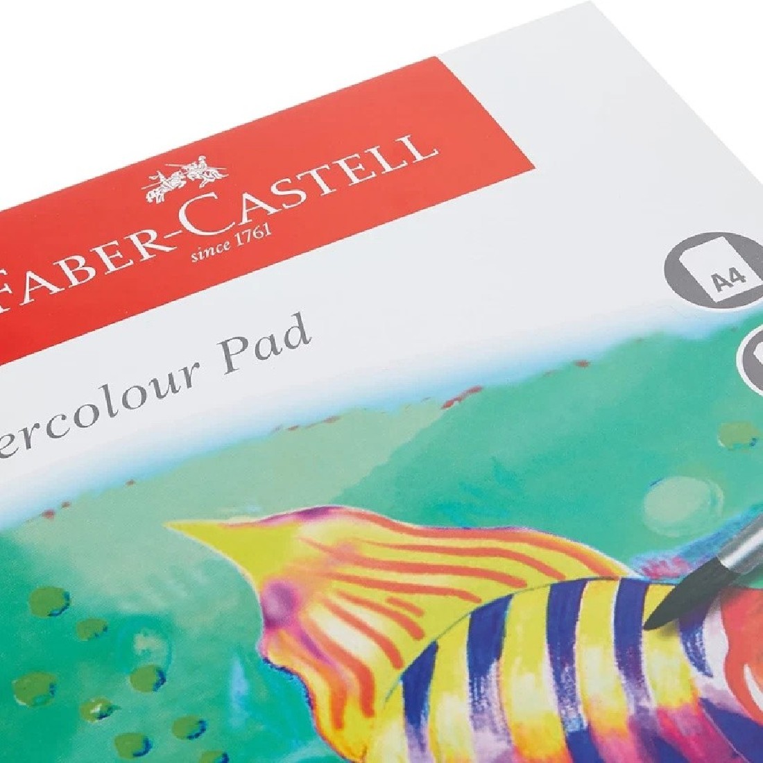 Faber Castell A4 watercolour pad, 40 sheets, 140 gsm, WD791655
