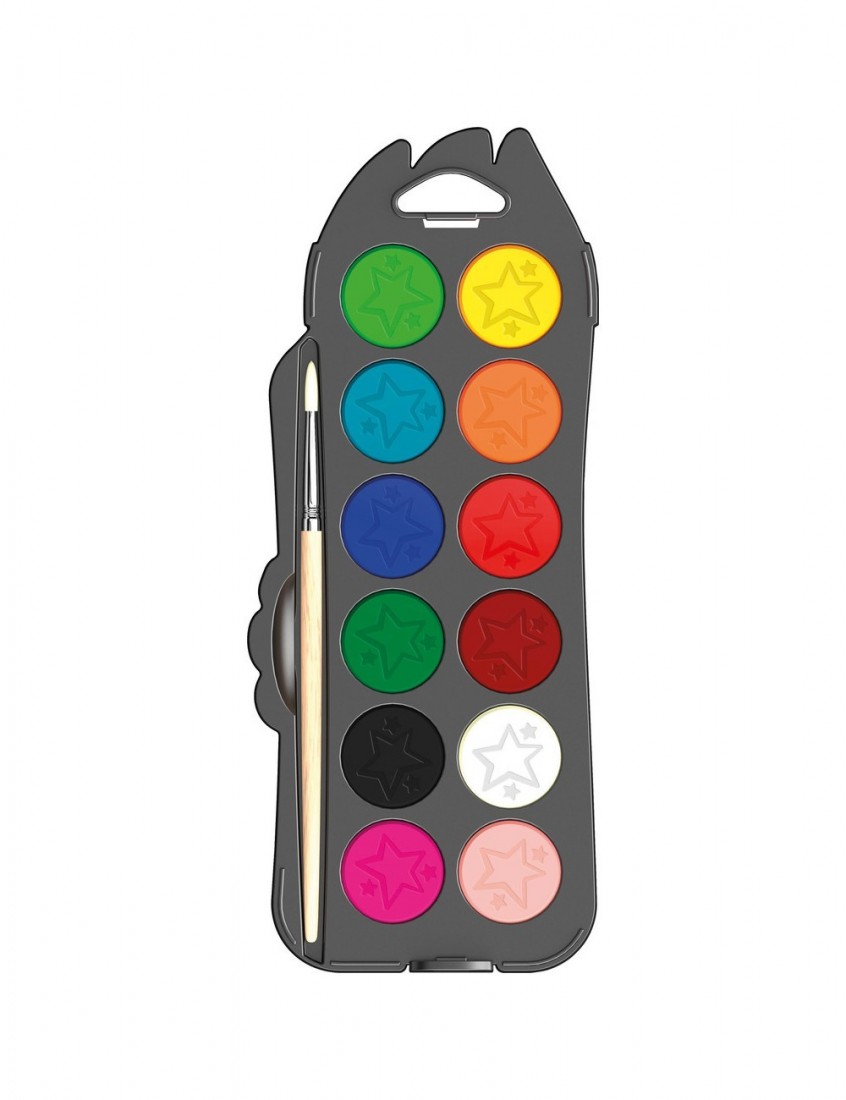 Νερομπογιές 12 χρωμάτων Color peps 811520 Maped