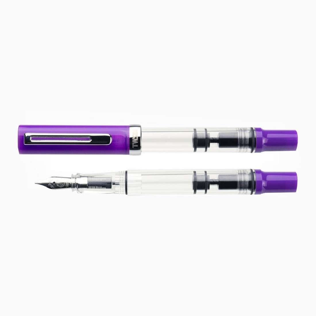 Twsbi Eco T Eggplant piston filling fountain pen