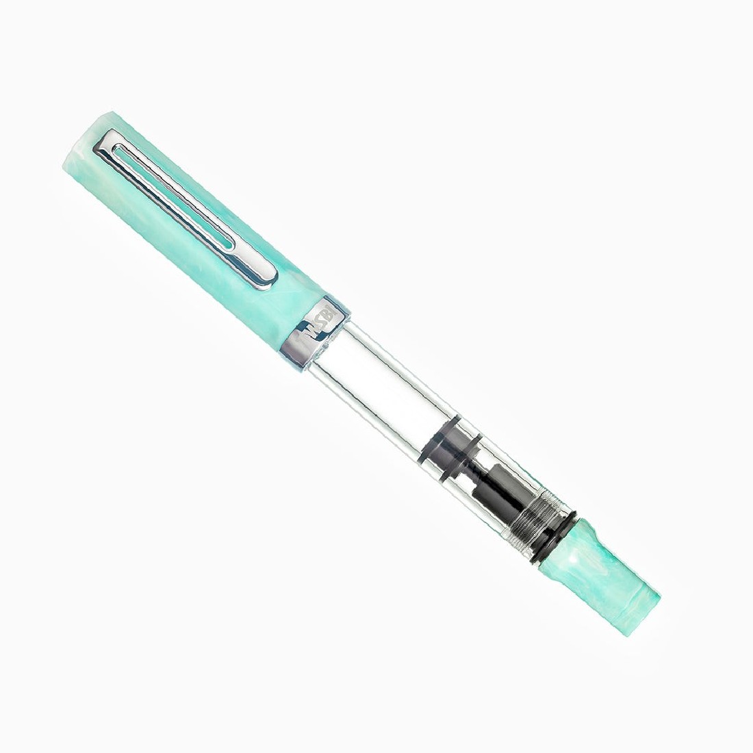 Twsbi Eco Amazonite piston filling  fountain pen