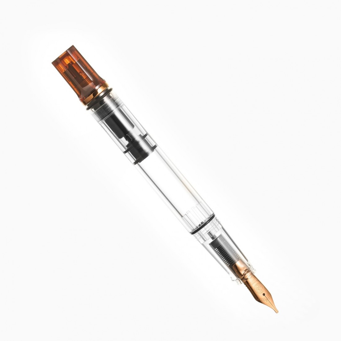 Twsbi Eco Rootbeer with bronze trims piston filling fountain pen