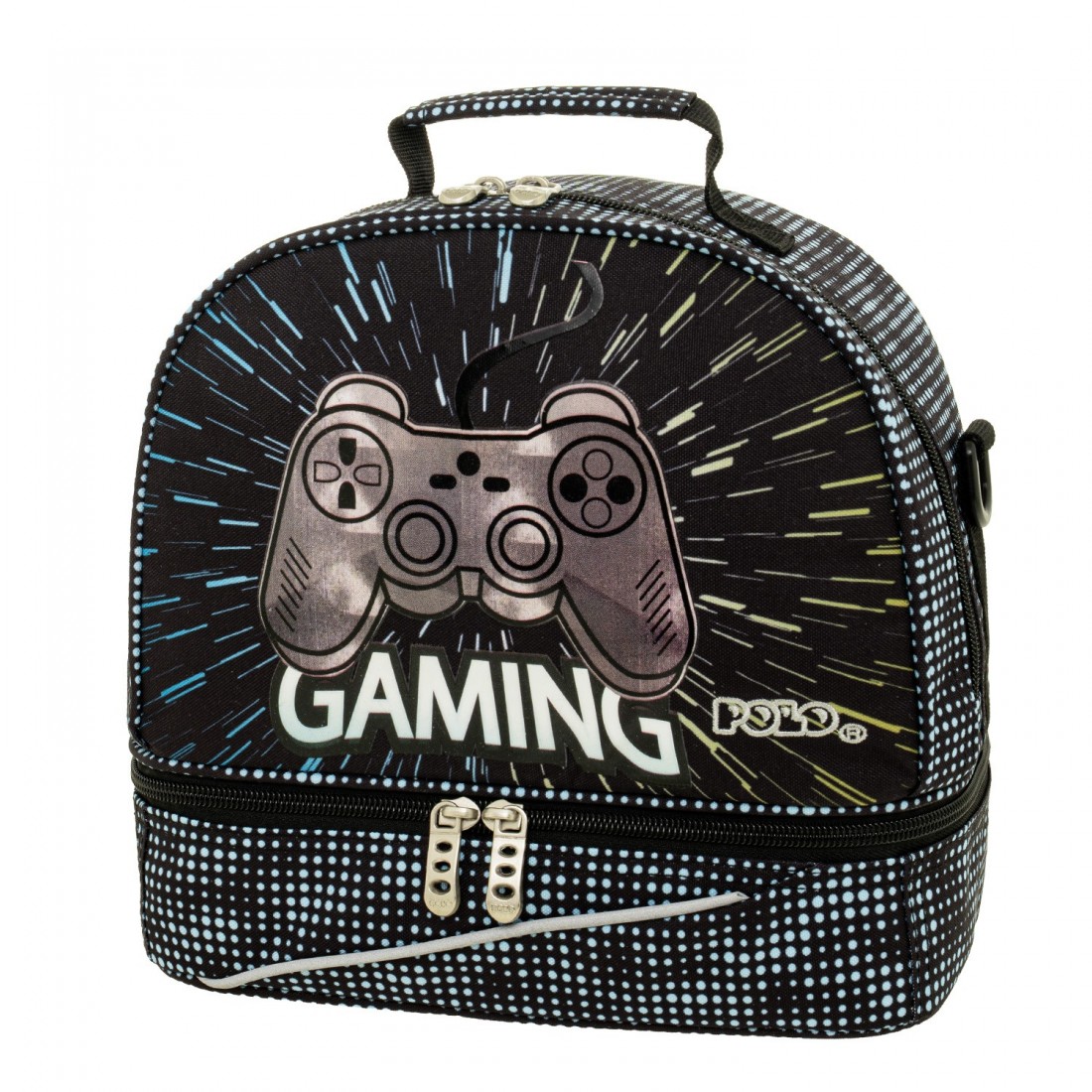 Τσαντάκι φαγητού Δημοτικού Kids Fun II Gaming 971003-8421 Polo (2026)