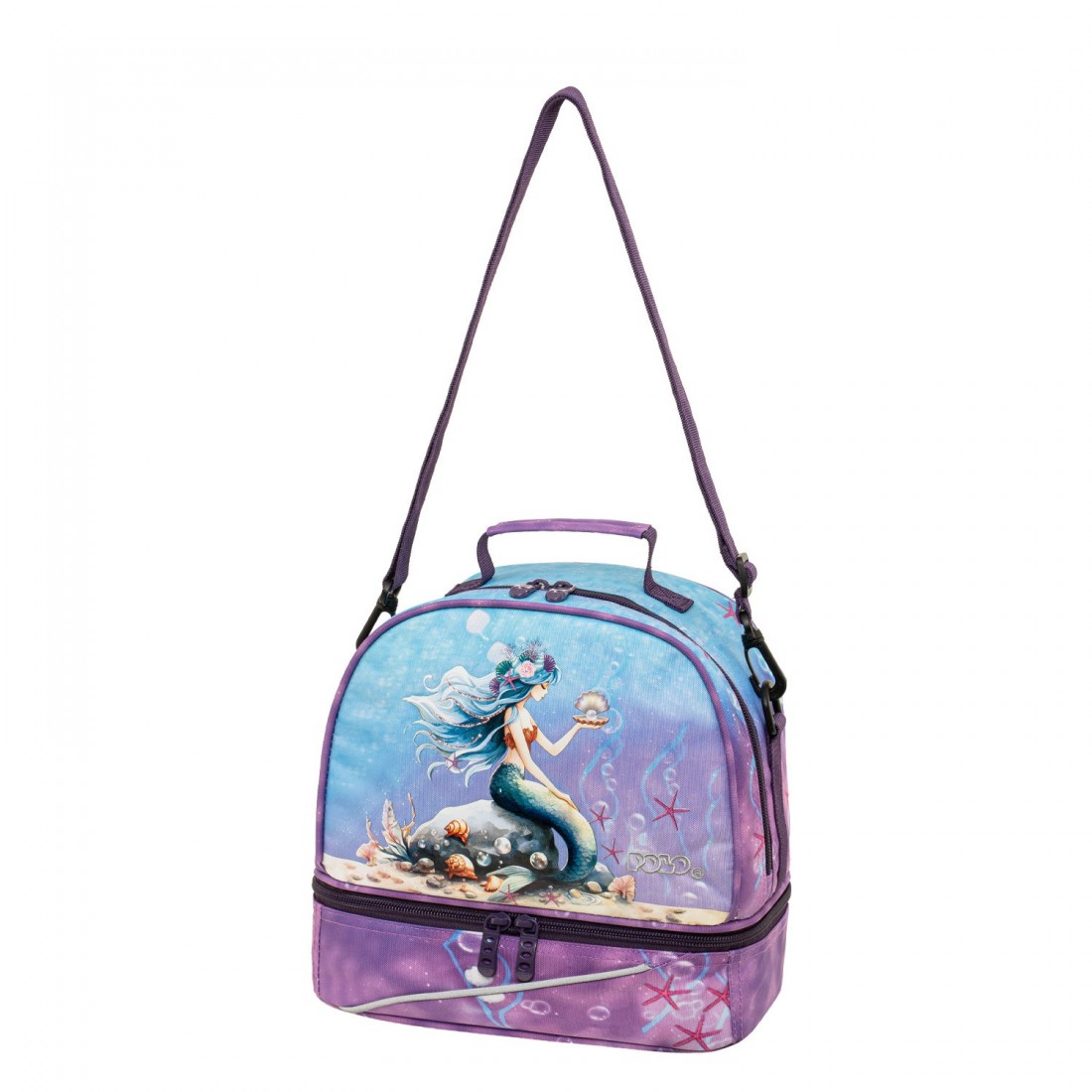 Τσαντάκι φαγητού Δημοτικού Kids Fun II Mermaid 971003-8426 Polo (2026)