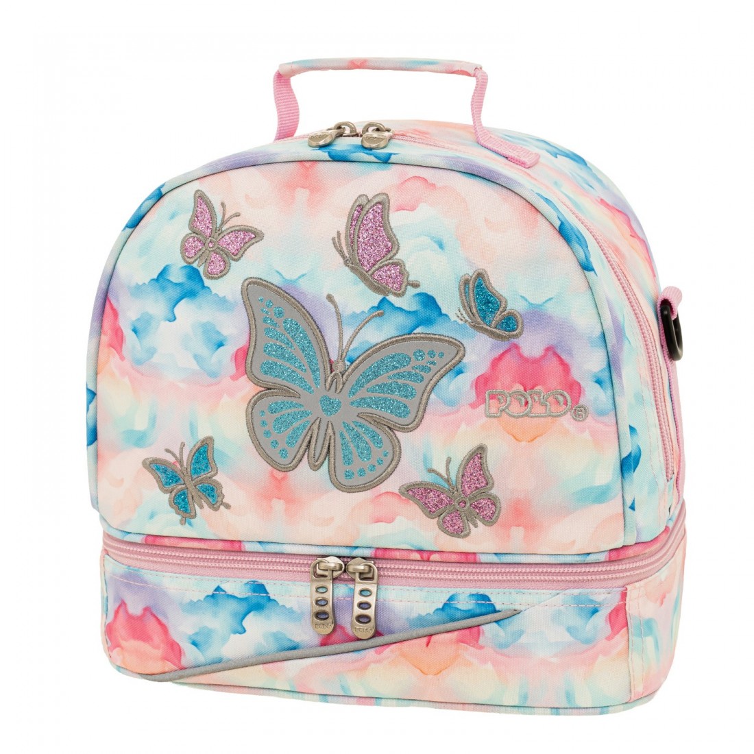 Τσαντάκι φαγητού Δημοτικού Kids Fun II Butterfly 971003-8419 Polo (2026)