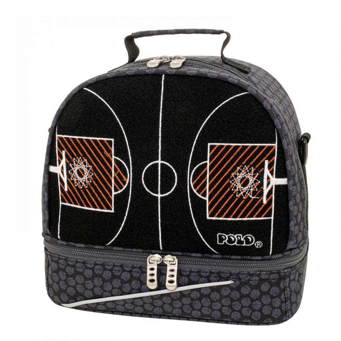 Τσαντάκι φαγητού Δημοτικού Kids Fun II Basketball 971003-8423 Polo (2026)