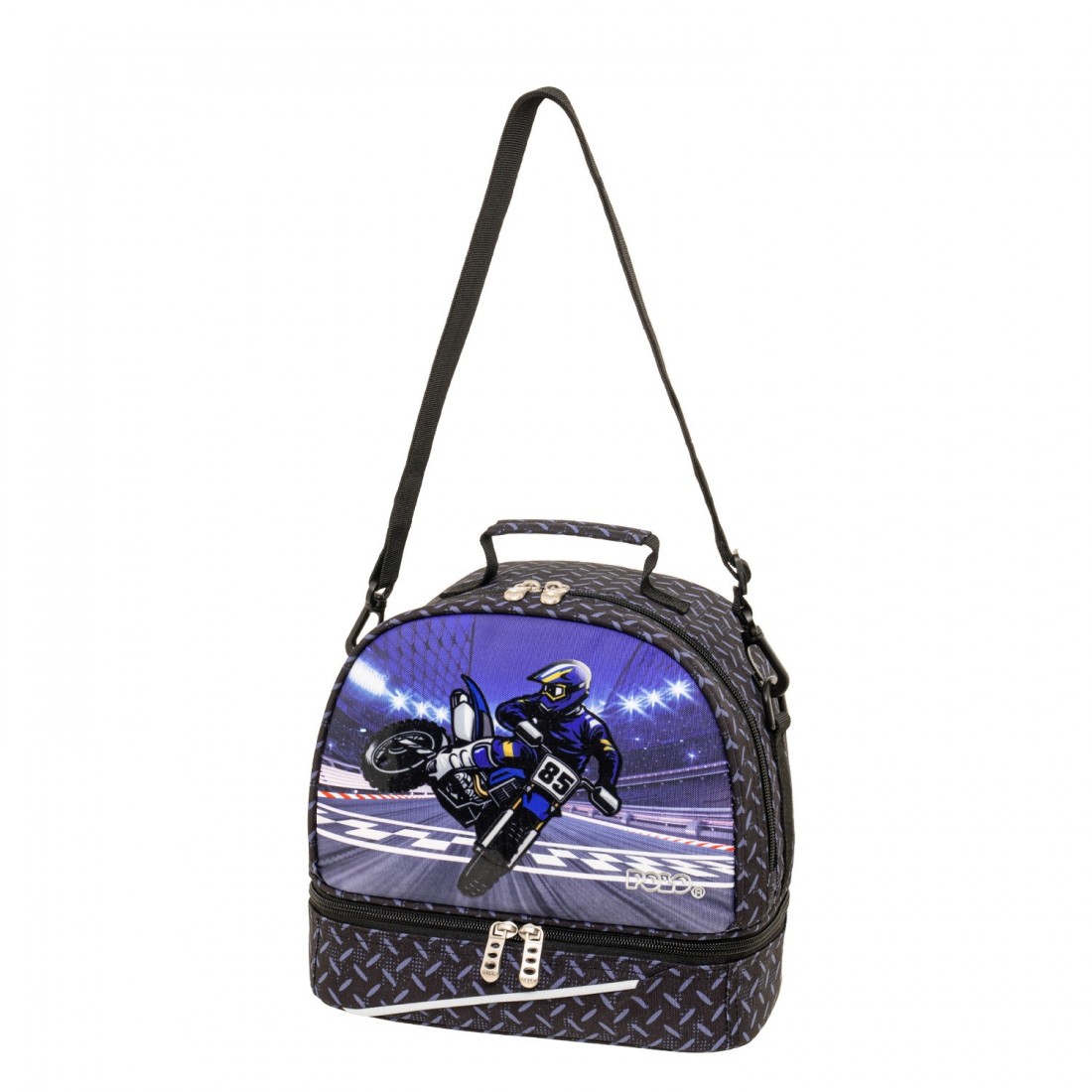 Τσαντάκι φαγητού Δημοτικού Kids Fun II Motocross 971003-8422 Polo (2026)